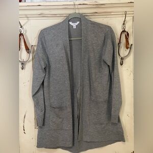 Heather Gray Cardigan (NWOT)